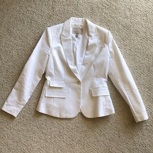 Banana Republic white blazer, size 4P
